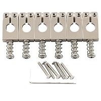 Blocco Ponte In Ottone Musiclily Ultra 42mm Per Chitarra Elettrica Con Ponte Gotoh 510T 54mm - Foto 3