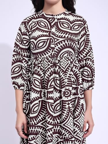 Image of PURVAJA Women's Maxi Cotton Blend Dress
