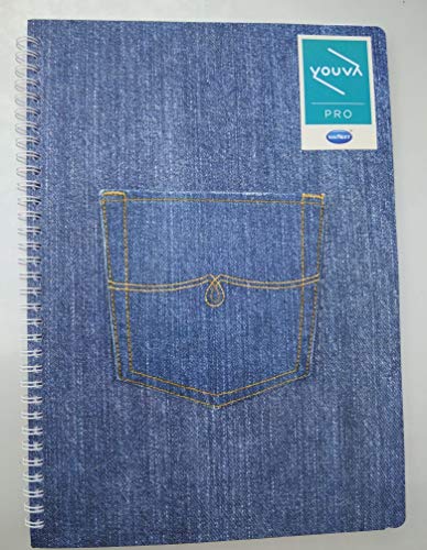 YOUVA Navneet Pro Wiro Bound A4 Size Single Line Notebook (Pack of 3)