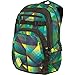 Nitro 878014 Chase Rucksack, Schulrucksack mit Organizer, Schoolbag, Daypack mit 17 Zoll,Laptopfach, Geo Green, Green, 35L