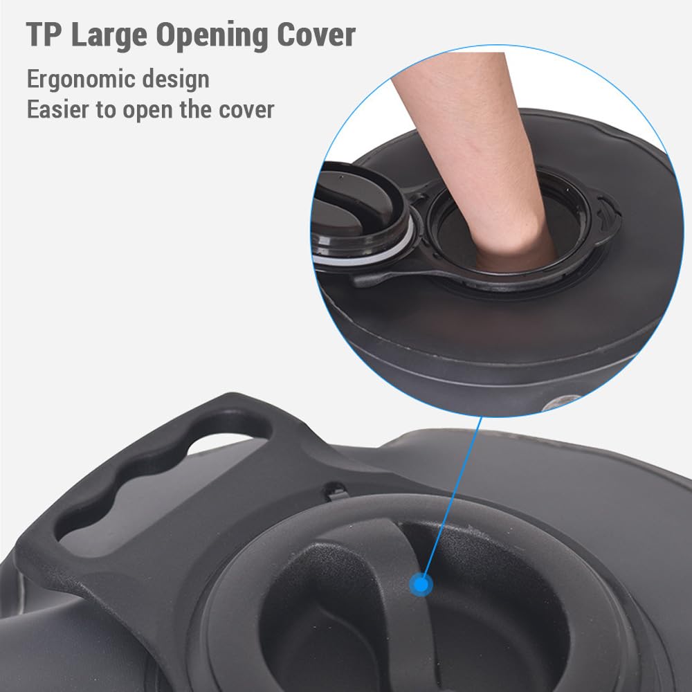 Amazon.co.jp: Luejnbogty 屋外用ポンプ20Lソーラー付きポータブル