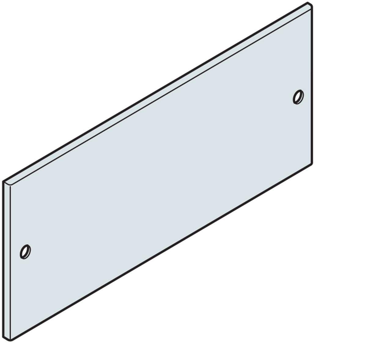 Panneau de remplissage niveau 800 x 600 mm abb-entrelec pour châssis