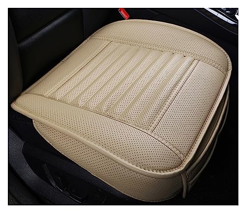 MARQI Funda Coche Asiento para BMW X3 F25 X1 E84 E83 G30 X6 E71 E70 F34 X5 F15 X6 F16 Funda Universal para Asiento De Coche Cojín para Asiento De Coche Cubre Asiento Coche Cuero (Color : 5- Beige)