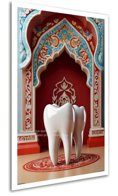 Jodha Akbar indian DentalArt Dental Clinic Poster Artwork StatusRing Dentist Poster without Frame-picture-26