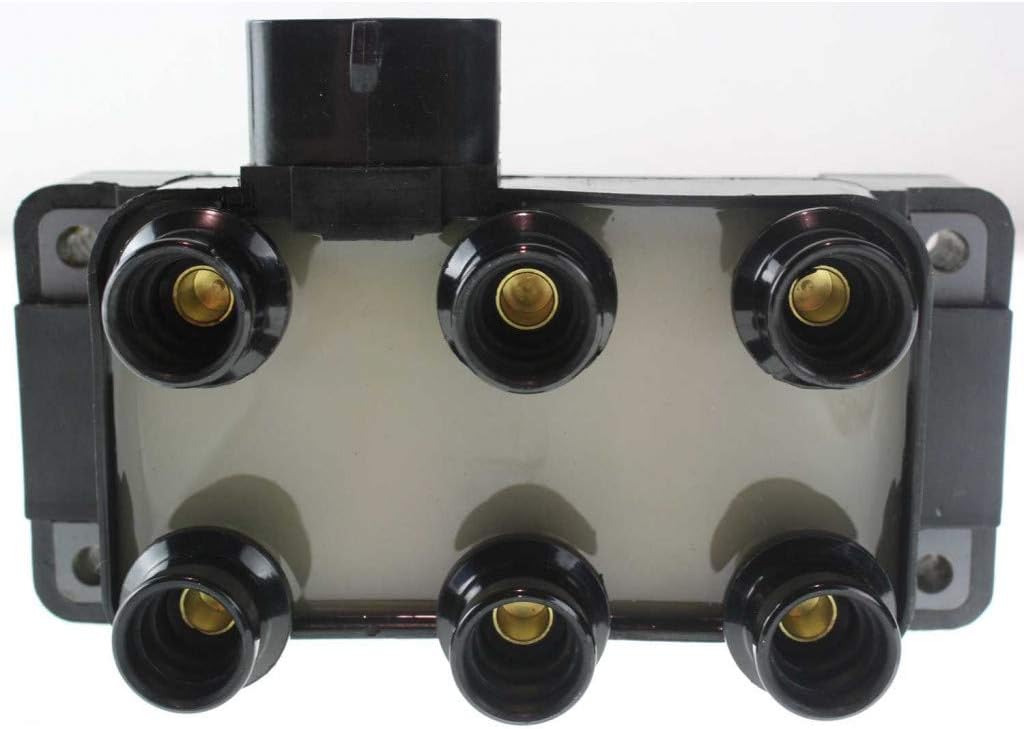 For Mercury Mountaineer Ignition Coil 1998-2010 | 4-Prong Blade Male Terminal | 12V | Coil Pack Design