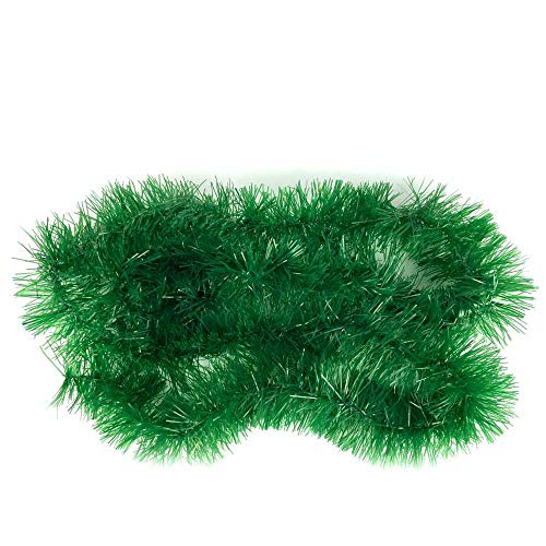 Kit 10 Festão Verde de 2 Metros 5 cm Enfeite Arvore Natal