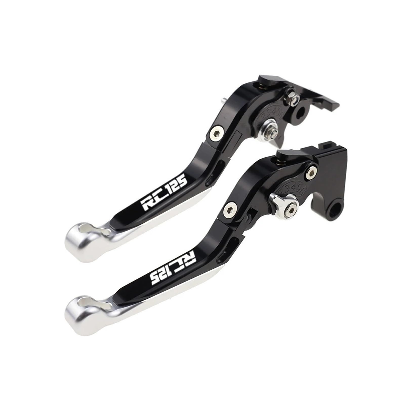 Jghfdws 60 Motorcycle Brake Clutch Lever Set For Rc125 Motorcycle Folding Extendable Brake Clutch Levers