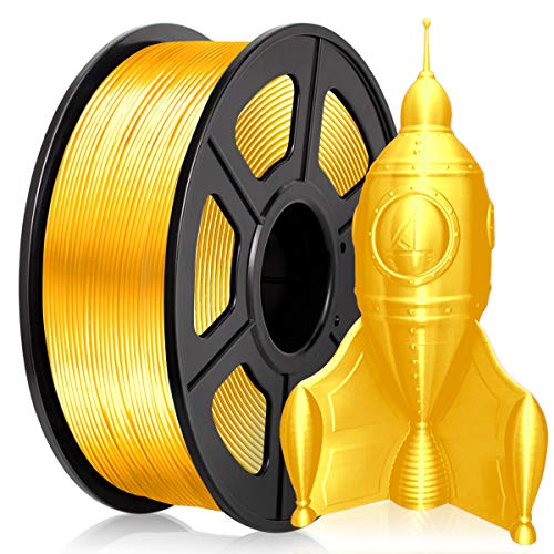 PLA 3D Printer Filament 1.75MM PLA Silk Filament 1KG for 3D Printer 3D Pen PLA Shiny Silky Lighting Gold