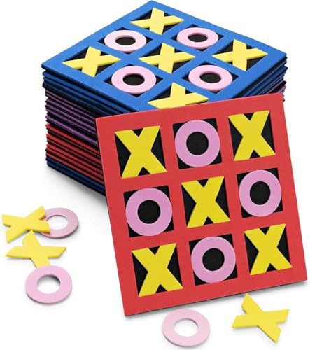 Tic Tac Toe Pack de 120 Juegos Mini de Espuma 5x5" miniatura 4
