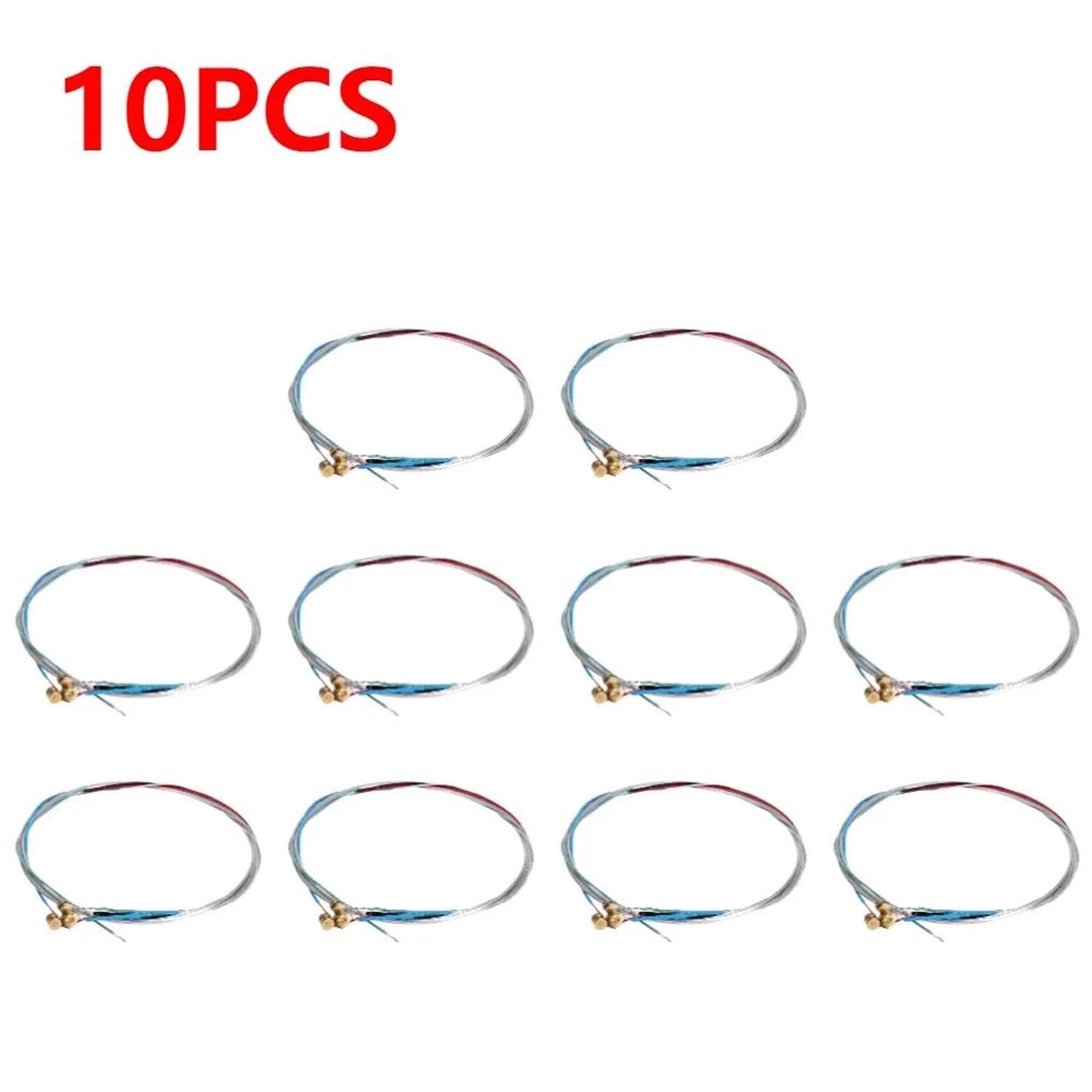 Profesjonalne Struny Stalowe Do Skrzypiec 4/4 EADG Core Aluminiowe Akcesoria Do Instrumentów Muzycznych(10 PCS)