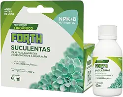 Forth Suculentas 60ml - Fertilizante Líquido Alto Rendimento