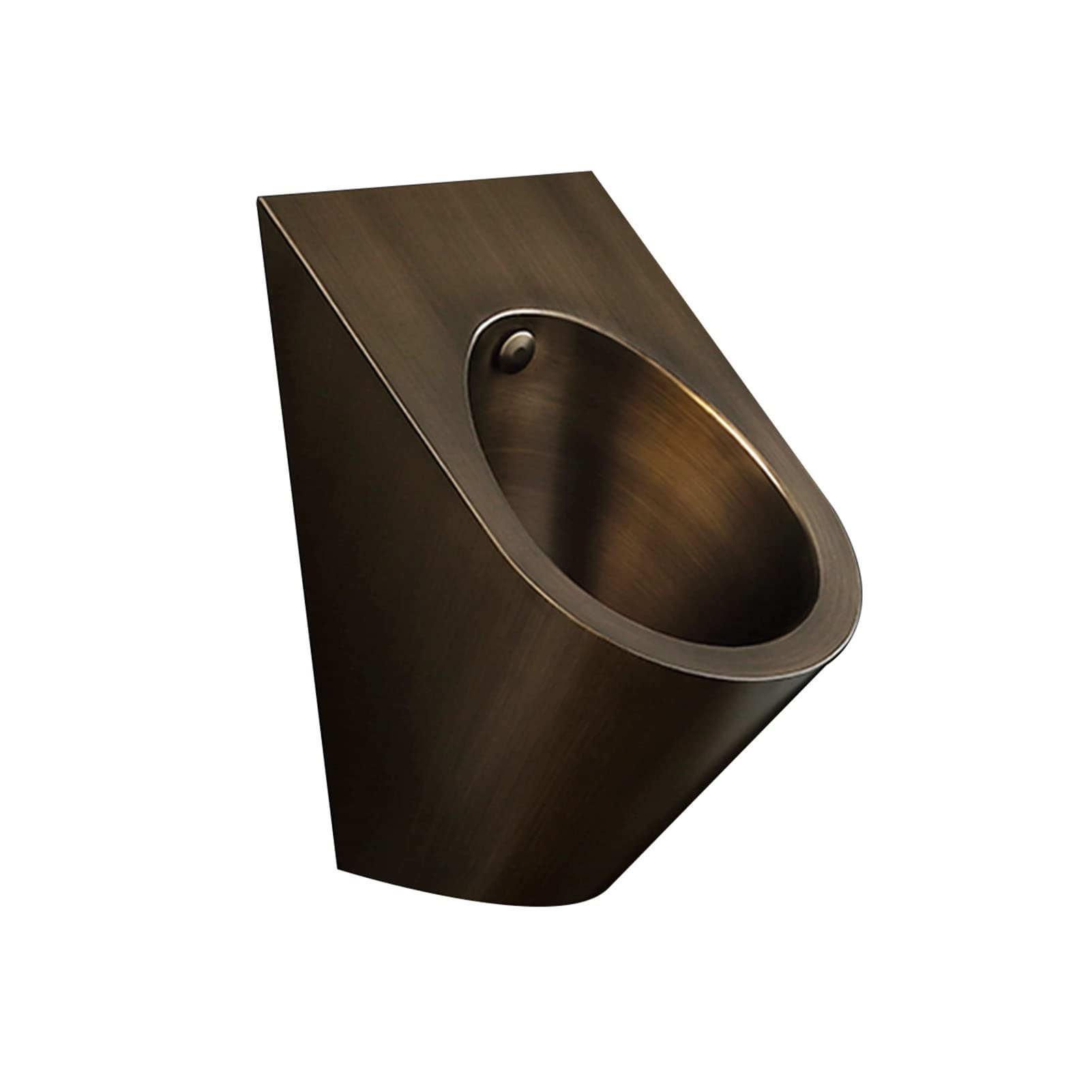 Urinario de pared de acero 304 sin entrada para hombre, para baño, inodoro, ideal para uso público y doméstico, diseño que ahorra espacio, color plateado h