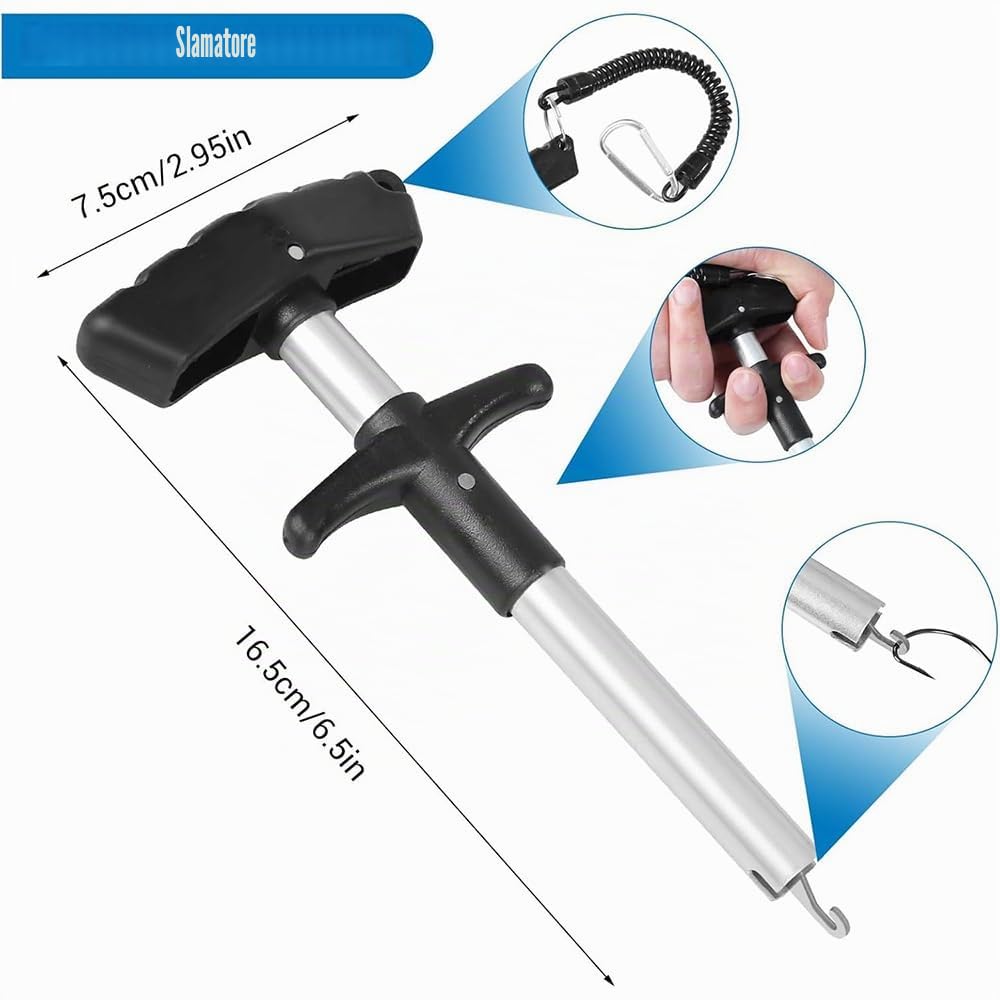 Set di 213 accessori da pesca, 3 strati, con accessori, set di attrezzi con clip per labbra, rimozione di ganci, acqua dolce salata, attrezzatura da pesca adatta per bambini, adulti, principianti