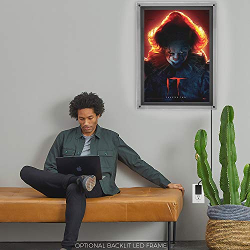 Mightyprint It Chapter 2 – Pennywise The Dancing Clown – Deadlights – Stephen King Horror - Durable 17” X 24" Wall Art – Not Made Of Paper – Officially Licensed Collectible #TOP4