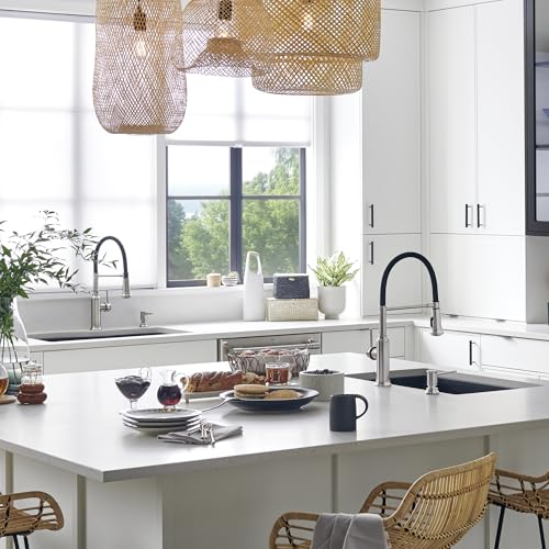 Image of BLANCO, Stainless 442509 EMPRESSA Pull-Down Dual Spray Semi-Pro Kitchen Faucet, 1.5 GPM