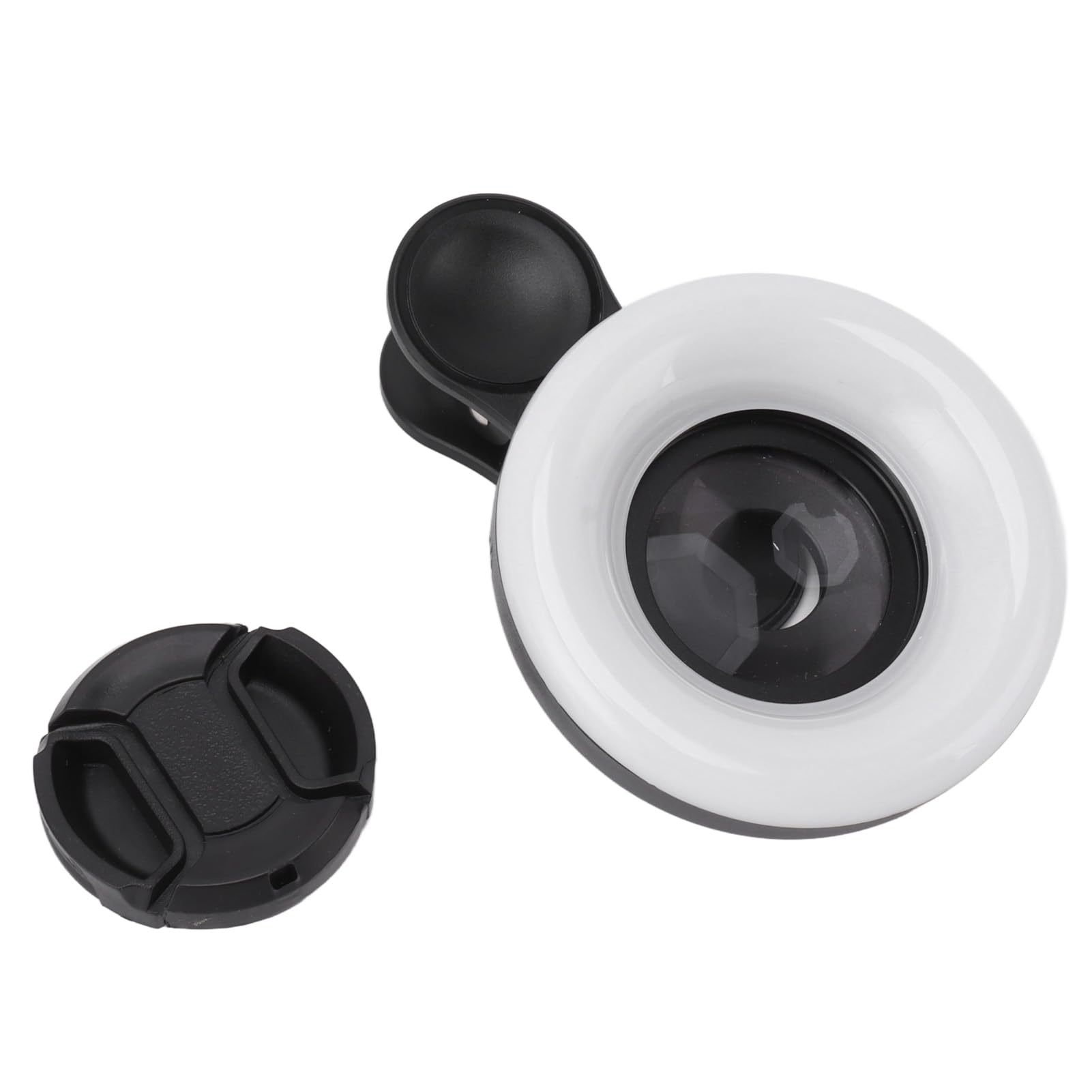 Mini lampe annulaire à pince Focket et objectif macro 15X pour réussir toutes vos photos
