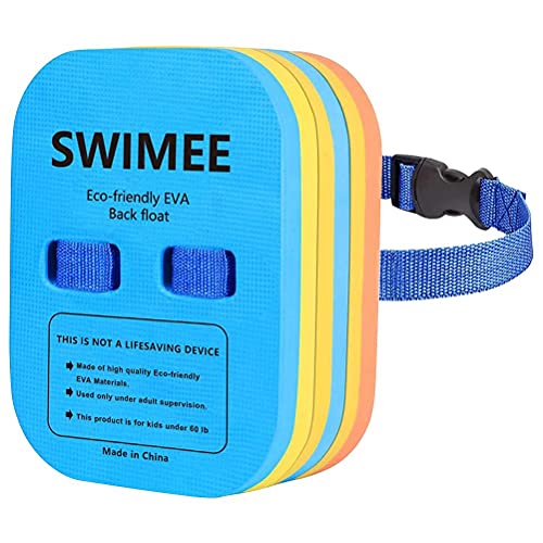 Back EVA Swimming Board Floating Plate Back Kickboard Pool Training Aid Tools for Children Adult (Photo Color)