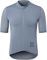 ARSUXEO Pro Men's Short Sleeve Cycling Jersey - Ultra-Light Breathable 4-Way Stretch Road Bike Shirt