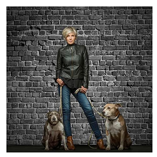 Maijoeyy 7X5Ft Black Brick Backdrop For Photography Brick Wall Backdrops For Birthday Party Stone Brick Design Photography Background Office Conference Webcam Backdrop For Zoom Decoration #TOP1