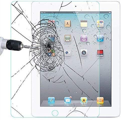 Ec-Touch [3 Pack] Screen Protector For Ipad 9.7 Inch 2018/2017, Ipad Air 1/Ipad Air 2,9H Hard Tempered Bubble-Free Anti-Scratch Self-Adhere Glass Screen Protector For Ipad 9.7Inch #TOP3