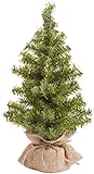 Canadian Tree with Burlap Base - 108 Tips - 15 inches (1 pack)