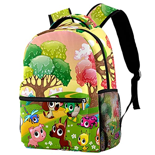 Sac à dos pour ordinateur portable grande capacité décontracté motif galaxie colorée