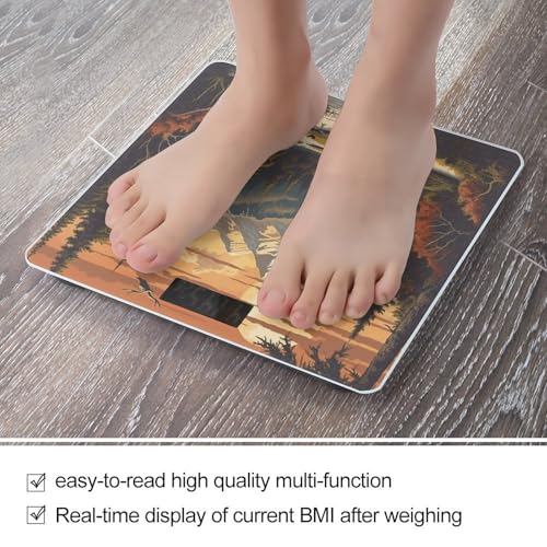 Báscula Digital para Baño con Pantalla LCD y Vidrio Templado miniatura 5