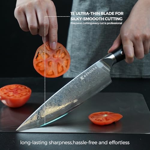 5-Piece Damascus Kitchen Knife Set - image 5