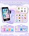 Kids Smart Phone for Girls,Toddler Christmas Birthday Gifts 3 4 5 6 7 8 Year Old Girl, 3.5 Inch Touchscreen Kids Phone Learning Toys for kid Ages 3-8,Dual Camera,Music Player,Puzzle Game,Habit Tracker