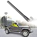 JeCar 7.5Inch Stubby Reflex Short Antenna Replacement JK JL Accessories Metal ABS Antenna Designed for Optimized FM/AM Reception for Jeep Wrangler JK JL Unlimited Sport Rubicon Sahara 2007-2019 Black