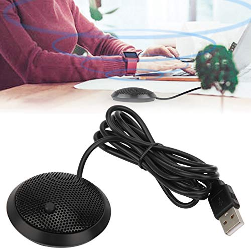 Lazmin112 Tischmikrofon, Omnidirektionaler Konferenz-Pickup USB-Mikrofon Pickup Stereo-PC-Mikrofon für Konferenz-Meeting… – Bild 8