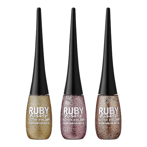 Ruby Kisses I-Bling Delineador Líquido 3 Pack