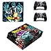 Produktbild eFinger Vinyl-Schutzfolien-Set Dragonball PS4 Pro + Controller-Aufkleber, Sticker für Playstation 4 Pro