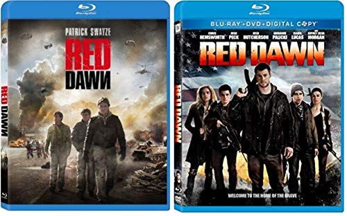 Amazon Com Red Dawn 1984 Red Dawn 12 Blu Ray Digital Hd Dvd Double Feature Blu Ray Patrick Swayze C Thomas Howell Chris Hemsworth Josh Peck John Milius