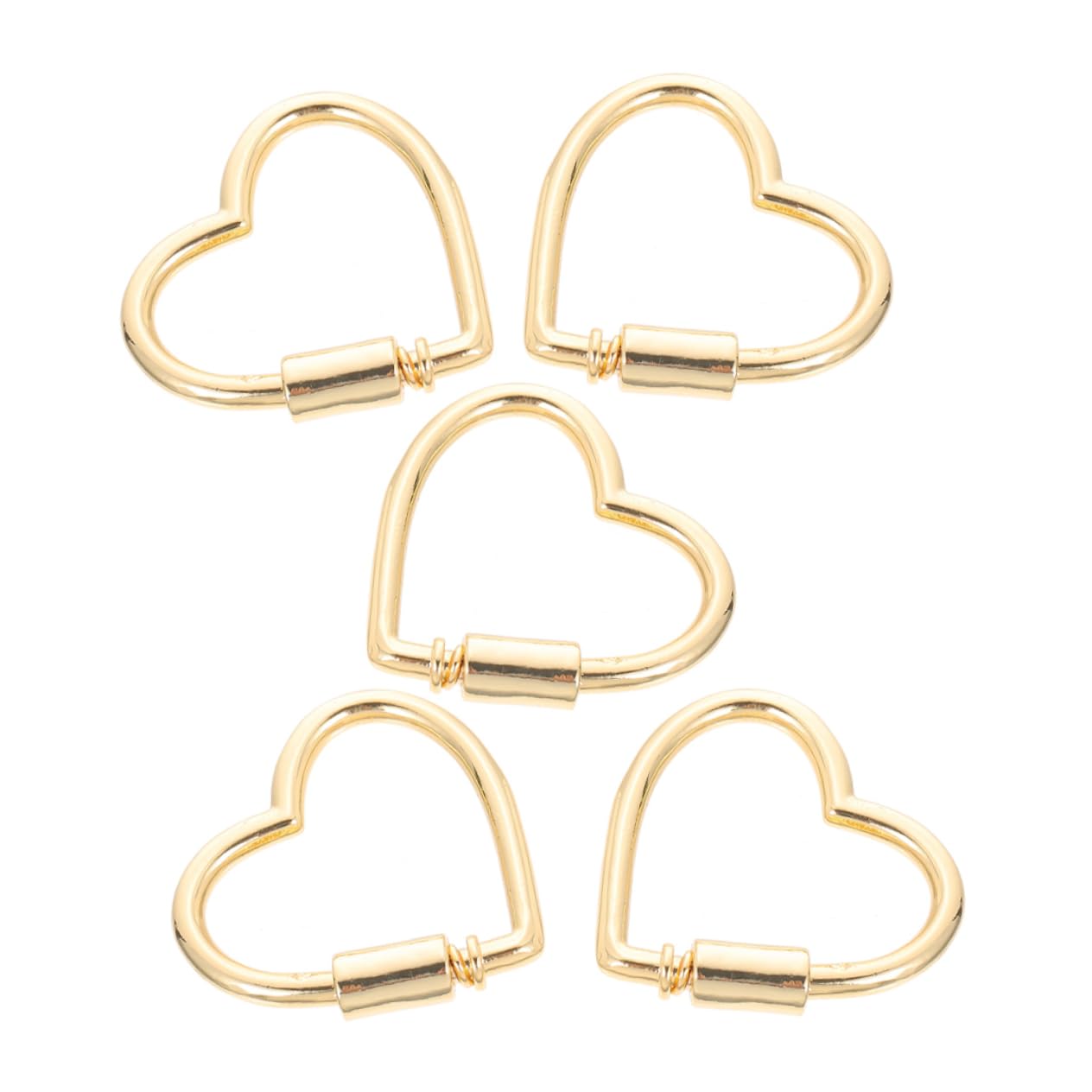 VILLCASE 25pezzi Chiusure Per Collane e Bracciali Di Chiusura Per Gioielli Fai Da Te Accessori Per Decorazioni Per Regali Madri e Amici