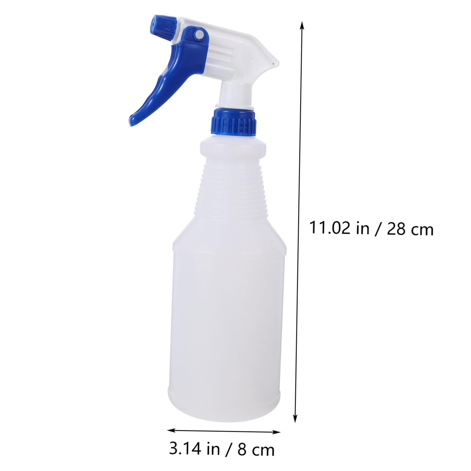 VALICLUD Botellas de Spray Pequeñas de Plástico Recargables 8 Piezas 750 Ml Rociador de Agua para Salón y Riego Plantas sin Fugas Diseño Ligero Color Aleatorio