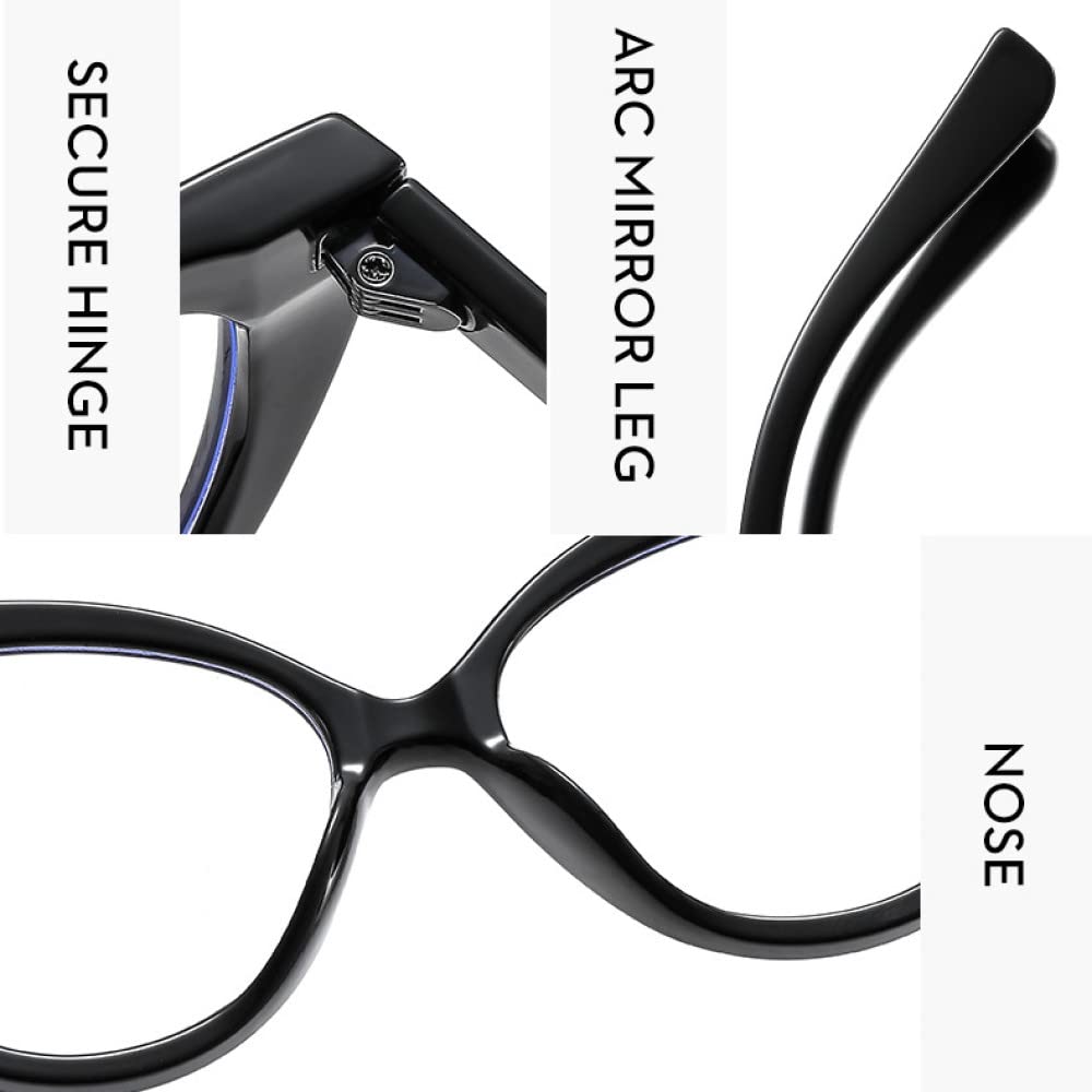 Okulary Kocie Oko Kobiety Ramki Vintage Mężczyźni Okulary