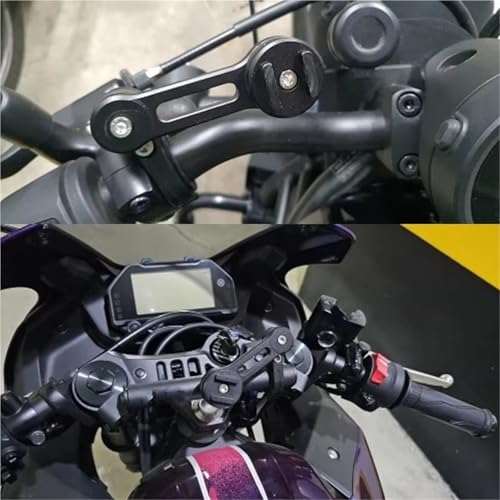 Support de plaque de navigation moto stable et anti-vibration Kawasaki