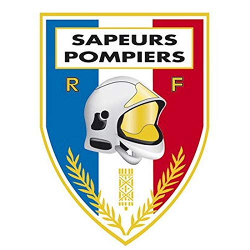 DCA France - Autocollant Sapeurs Pompiers Triangulaire - PAYS - France Cover