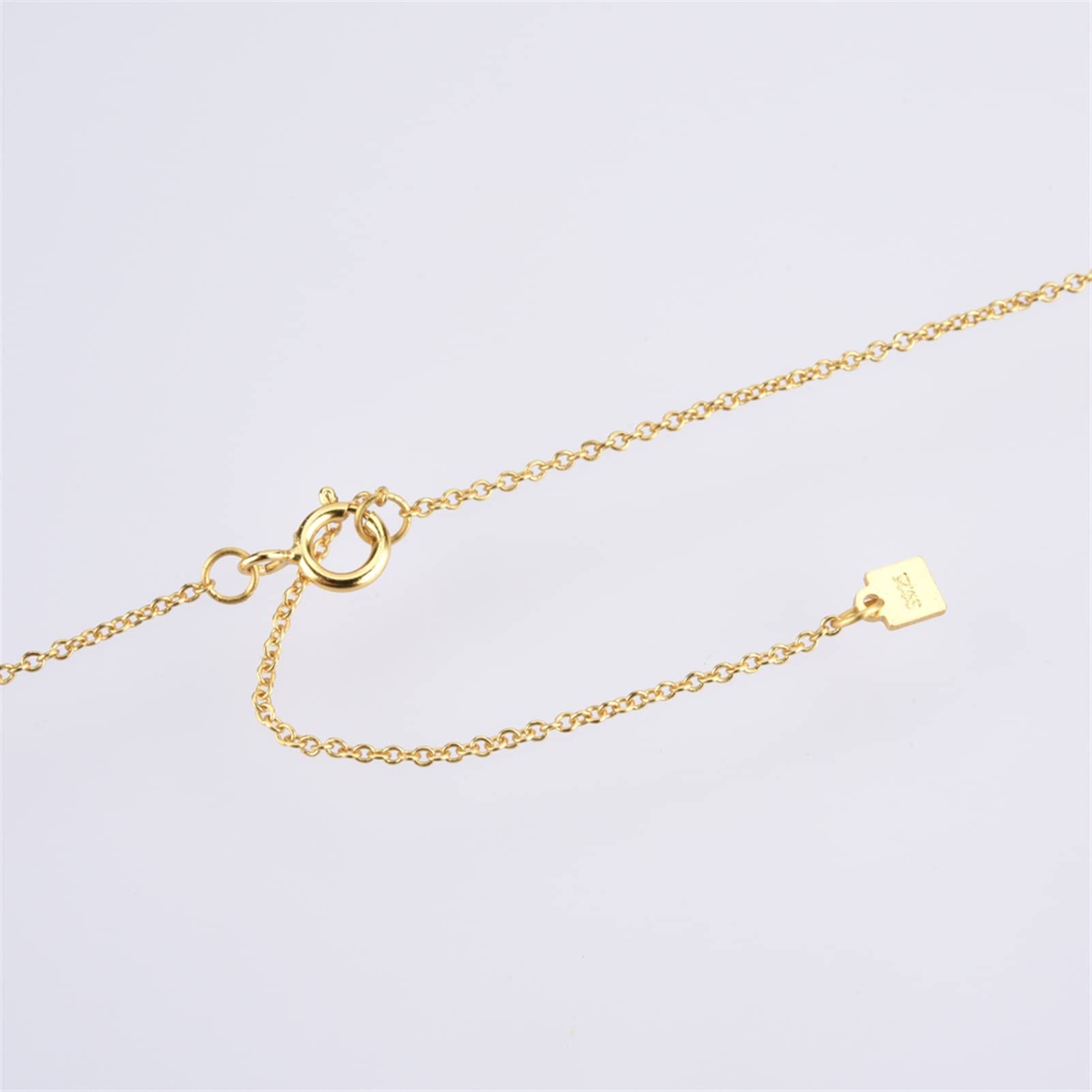 Collane Ciondolo in argento 925 a forma di goccia con ciondolo quadrato viola, collana a catena lunga, pendenti da donna alla