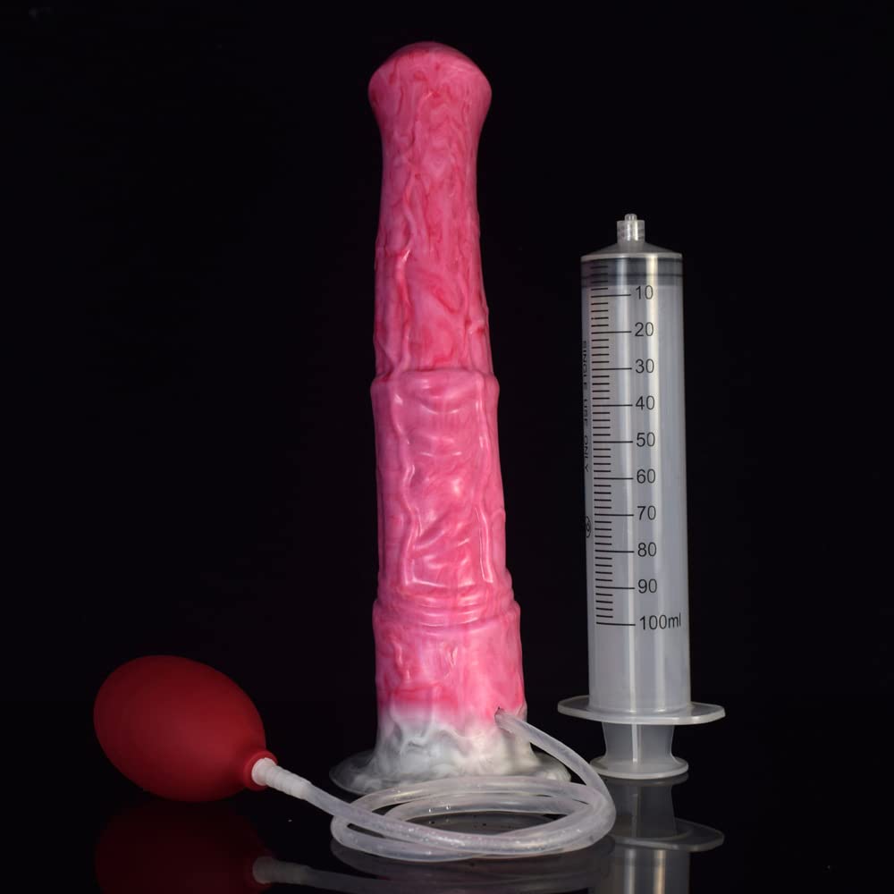Dildo with ejaculation function