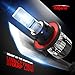KATANA H13 LED Headlight Bulbs w/Mini Design,10000LM 6500K Cool White CREE Chips 9008 All-in-One Conversion Kit