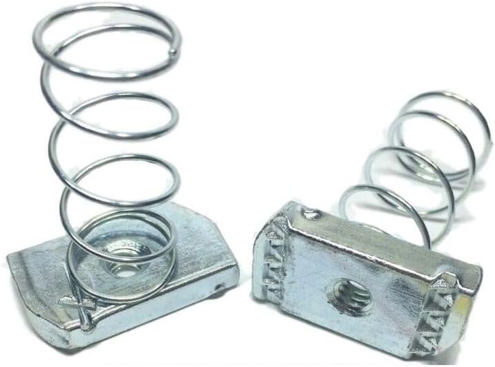 Generic (Qty 100) 1/2""-13 Strut Spring Nuts for/B-Line Channel #4125 P1010 EG