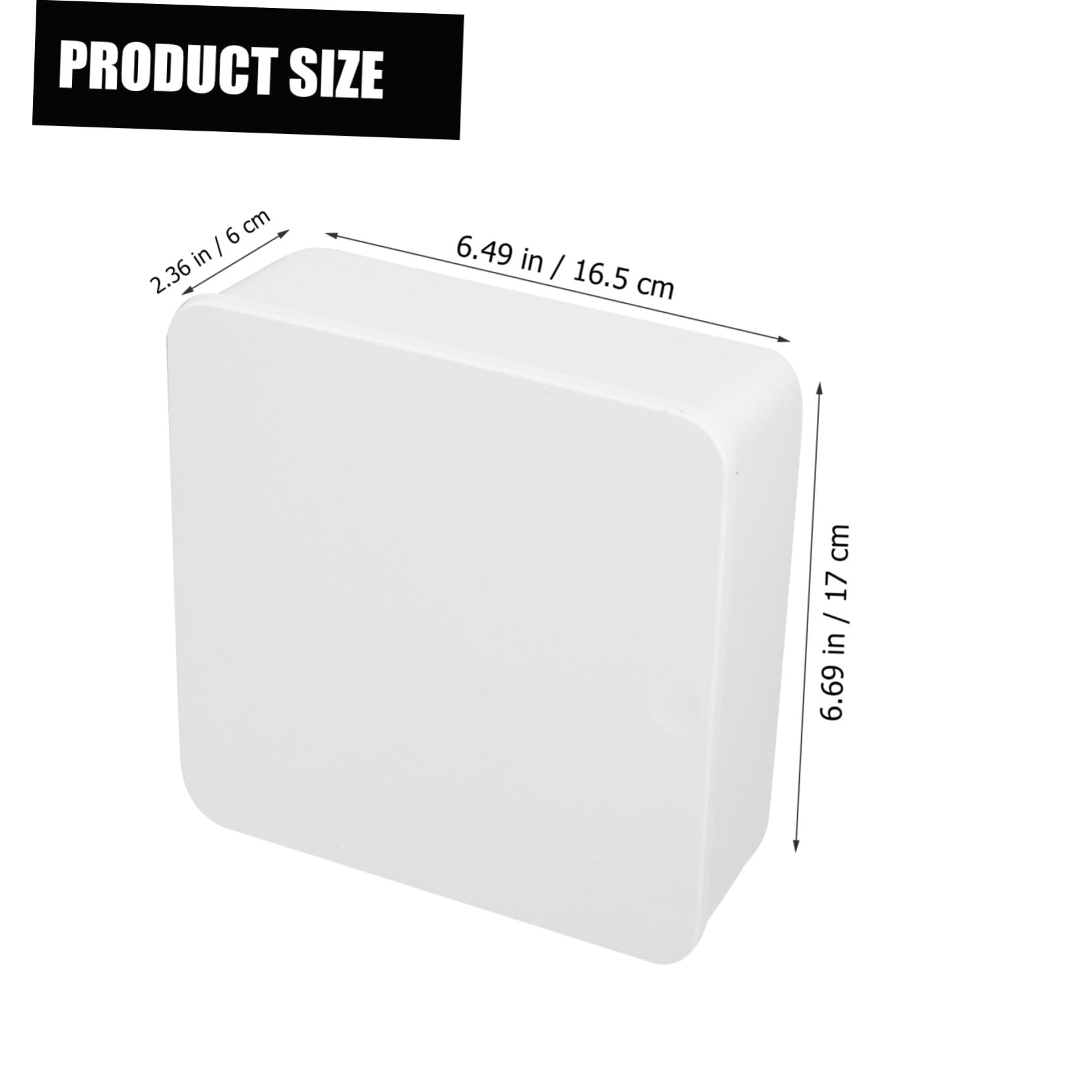 Portachiavi da Parete Magnetico in Plastica Bianco per Ingresso | Stile Moderno, per Ufficio e Organizzazione Dell’area D’ingresso, Adatto a Chiavi e Lettere