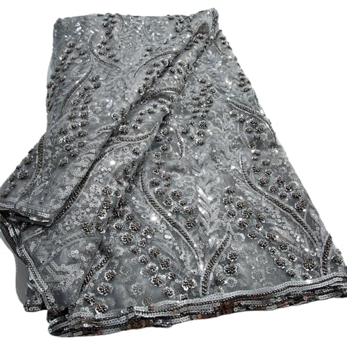 Gdsshuhung African Lace with Sequins
