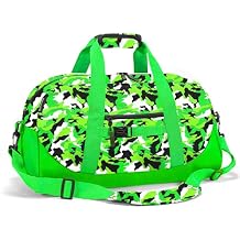 Stumdo Kids Overnighter Duffel Bags for kids, Carry-On Size & Ideal for School Practice or Overnight Travel Weekender Tote for Travel Gym Sport bag for Boys & Girls 11slv
