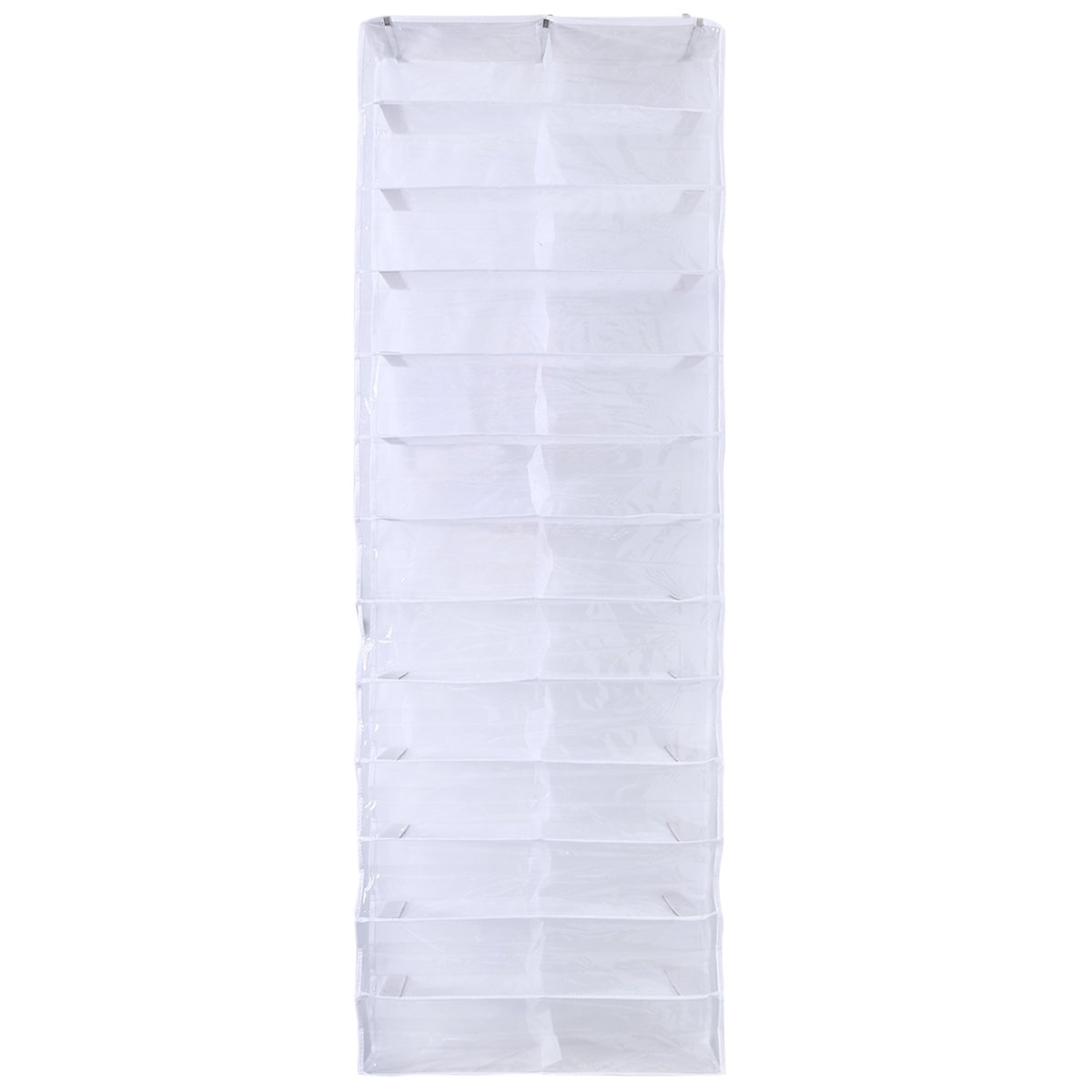 Hemobllo Organizador de Zapatos Colgante Bolsillos para Puerta Armario o Dormitorio Estante de Almacenamiento Grande para Zapatos Pantuflas y Accesorios Ahorrador de Espacio