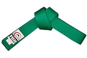 FUJI Sports Green Belt – Premier Judo Belt for BJJ, Karate Classes, Martial Arts Training