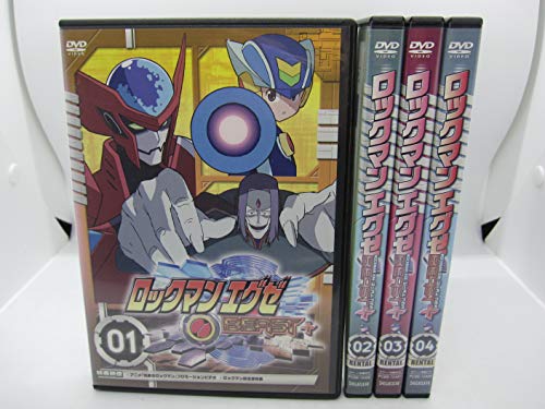 ロックマンエグゼ ビースト+ [レンタル落ち] （全４巻完結セット） [マーケットプレイス DVDセット]