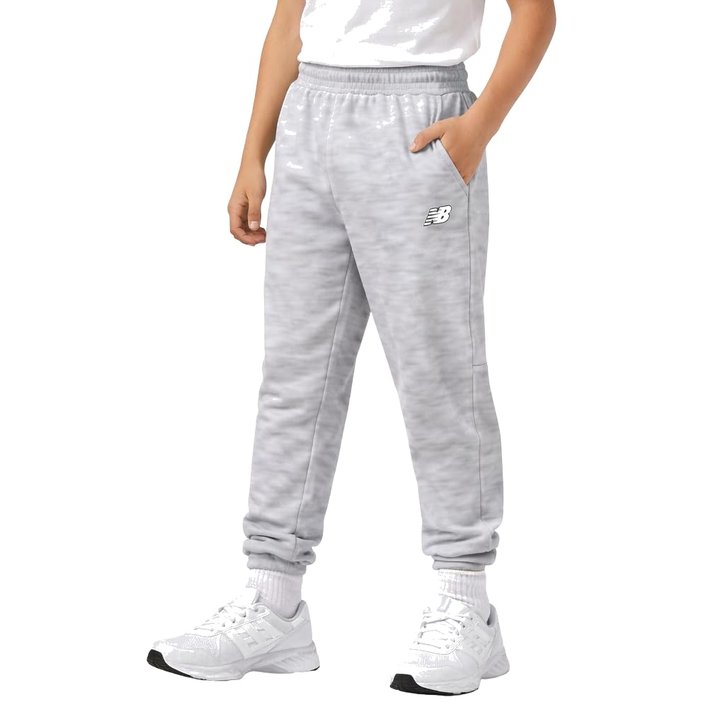 Boys Fleece Sweatpants, Joggers, Drawstring & Pockets (8-20)